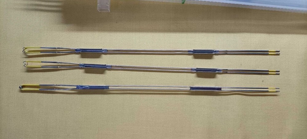 9pc Laparoscopic Urology Loop Electrodes Double Stem Working Element Bipolar