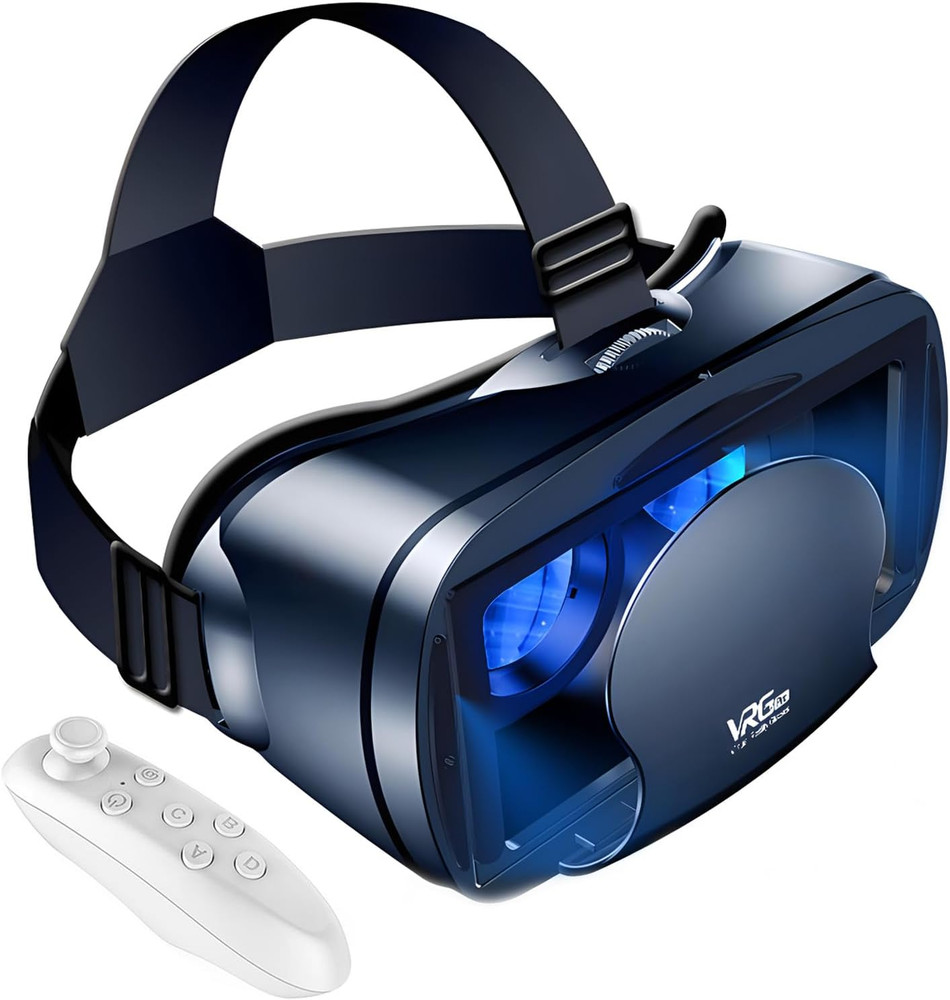 3D VR Headset, Virtual Reality Glasses Headset Helmets, Compatible with 5.0-7.0