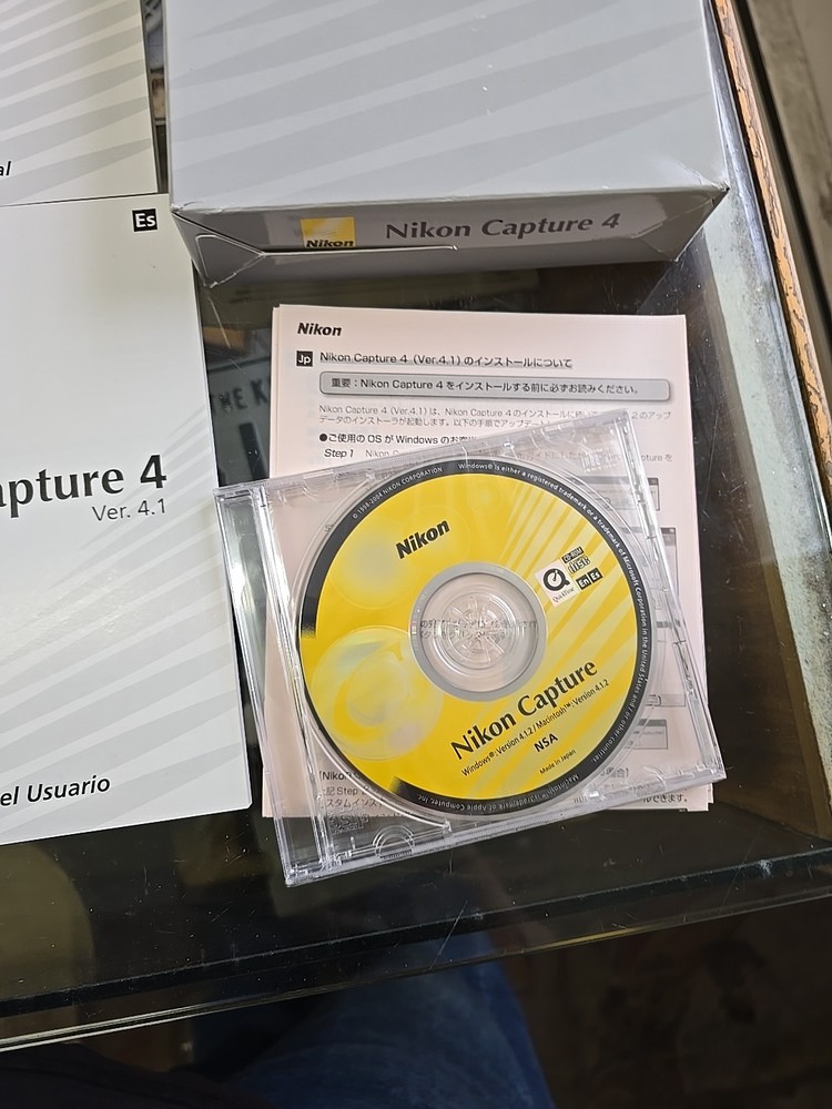 Nikon Capture 4 Software Camera Control Digital SLR Cameras Version 4.1