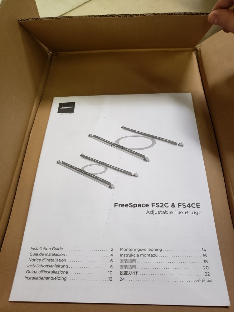 Bose Freespace FS2CTB Tile Bridge FS2C - 6 Pack