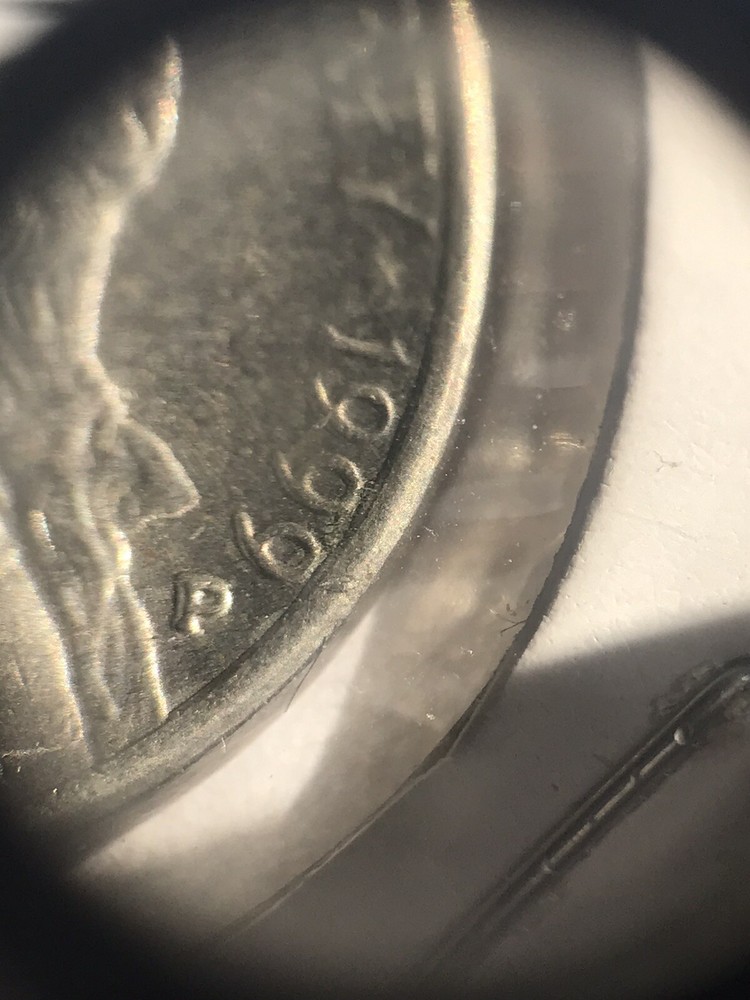 1999P Jefferson Nickel Machine/shift Doubling