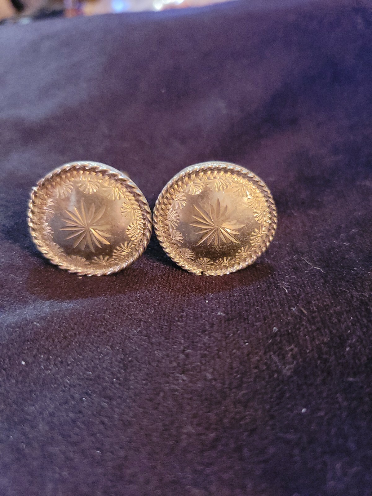 Montana silver saddle screw in Conchos snowflake rope edge 2 pc 1 dia new