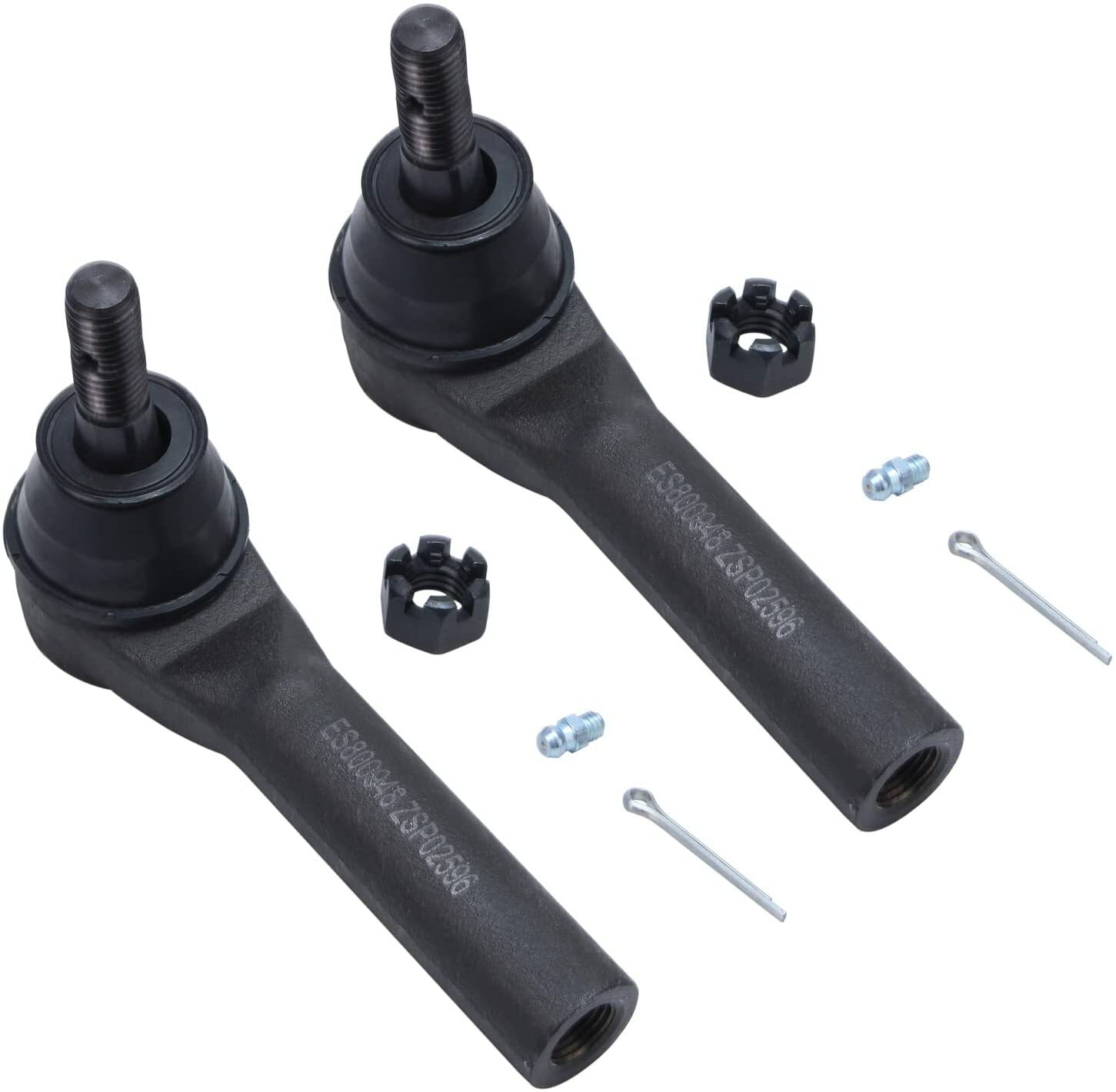 Front Inner Outer Tie Rods for Chevy Tahoe Suburban Silverado Sierra 1500 Yukon