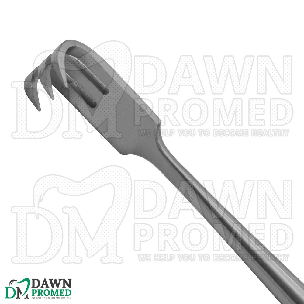 Senn Muller Retractor Sharp 6 3/8″ Double Ended Dermatology Surgical Instruments