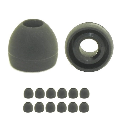 6 pair extra small replacement earbud tips, earphone ear tips, earbuds tips