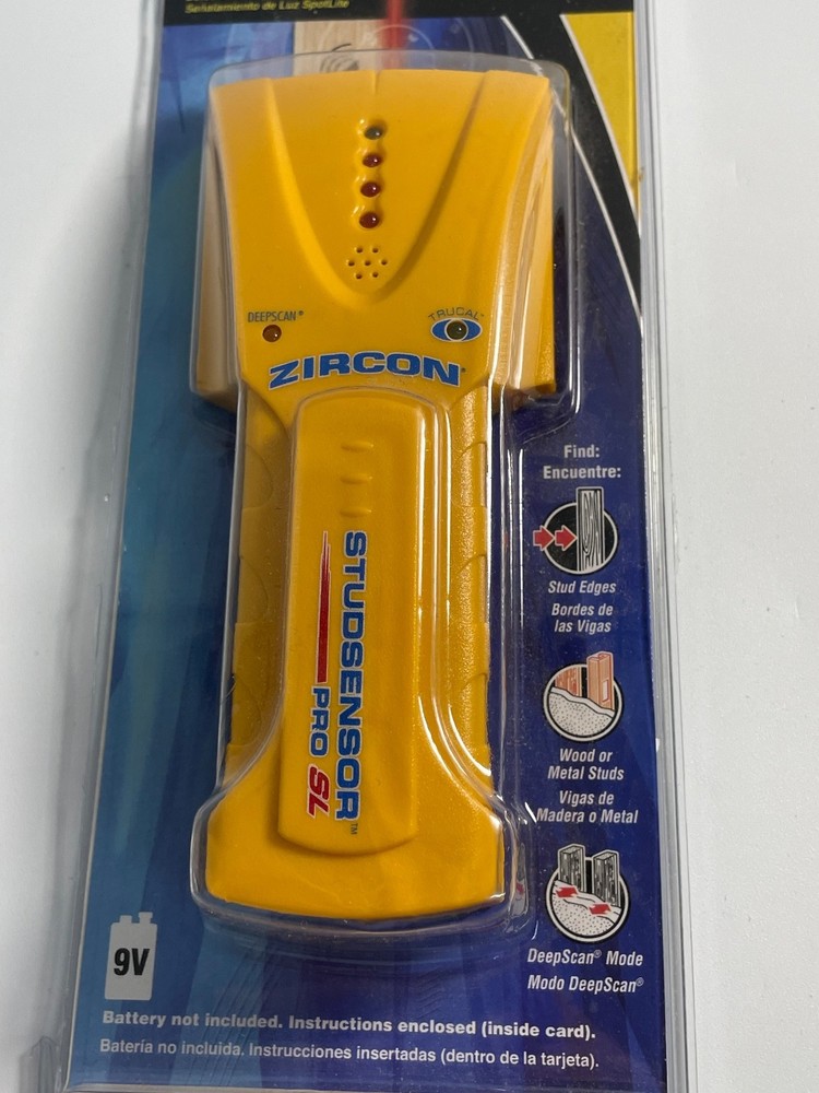 NEW Zircon Stud Sensor Pro SL Stud Finder Edge Finding