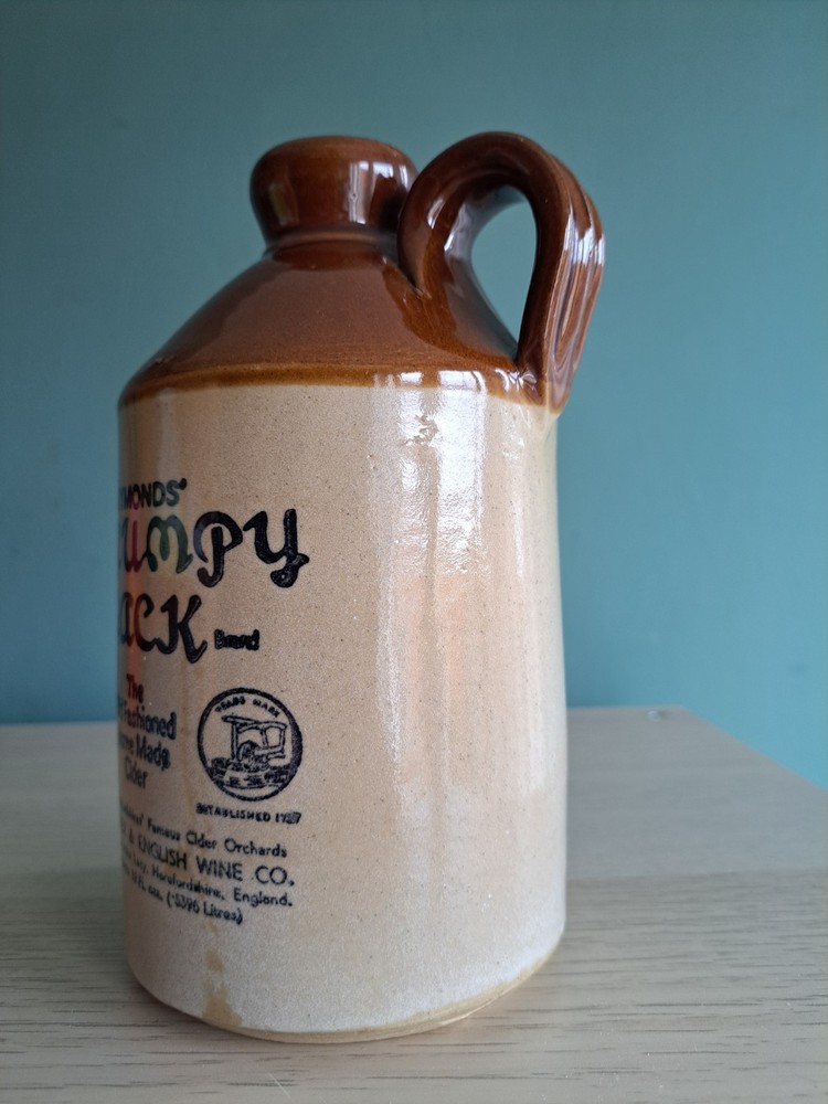 Symonds Scrumpy Jack Cider Flagon Jug Stoneware