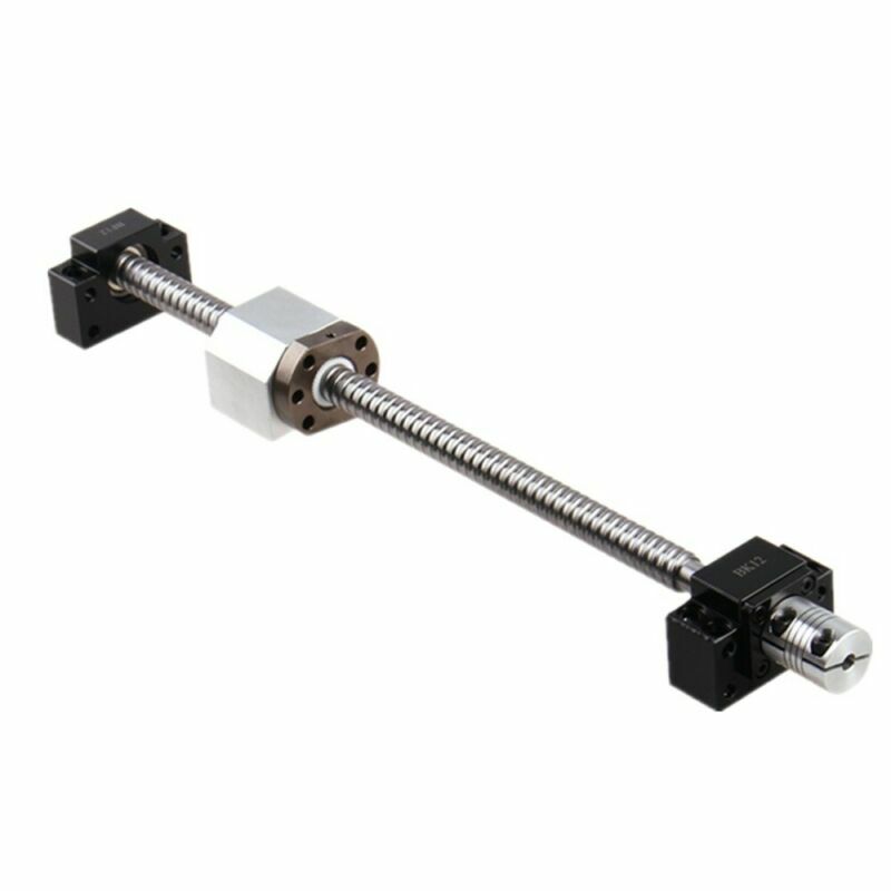 2PCS L200mm~1700mm HGR20 Linear Guide Rail Kt+SFU1605 BallScrew BK/BF12 Set CNC