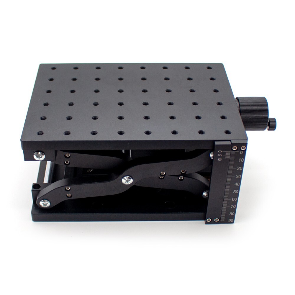 HTZ210 Z-Axis Lifting Table Manual Fine-Tuning Platform Lab Displacement Slide