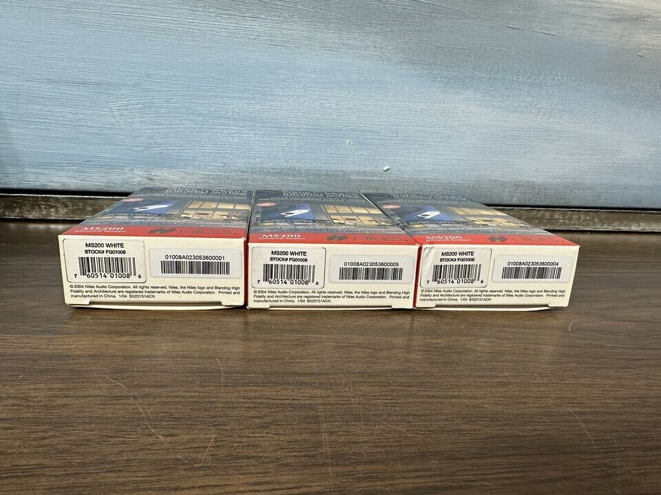 Niles Surface-mount infrared sensor Design MS220 White plasma proof