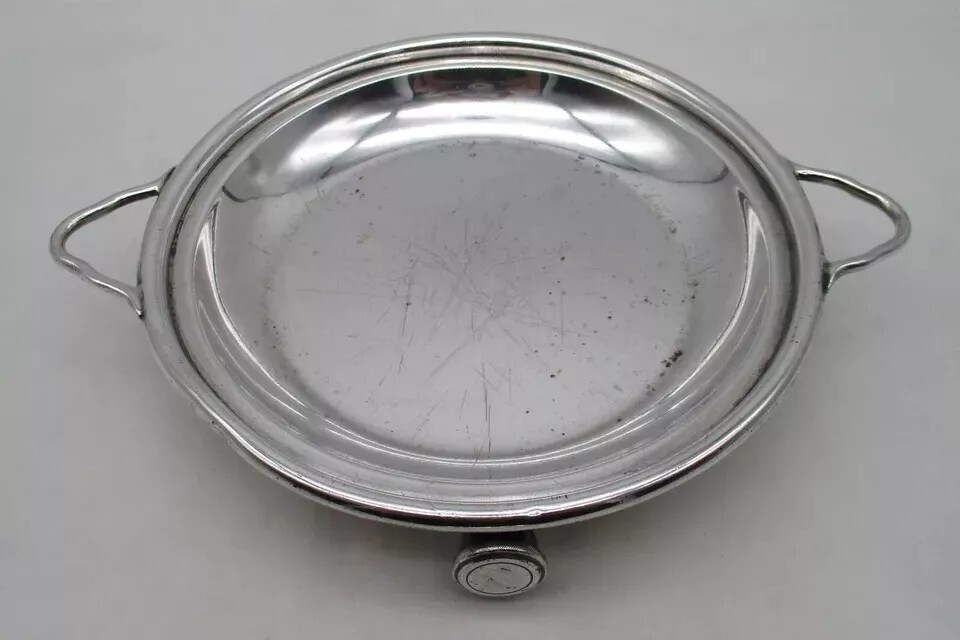 Small Aspreys Silver Plated Warming Dish 1900-1920