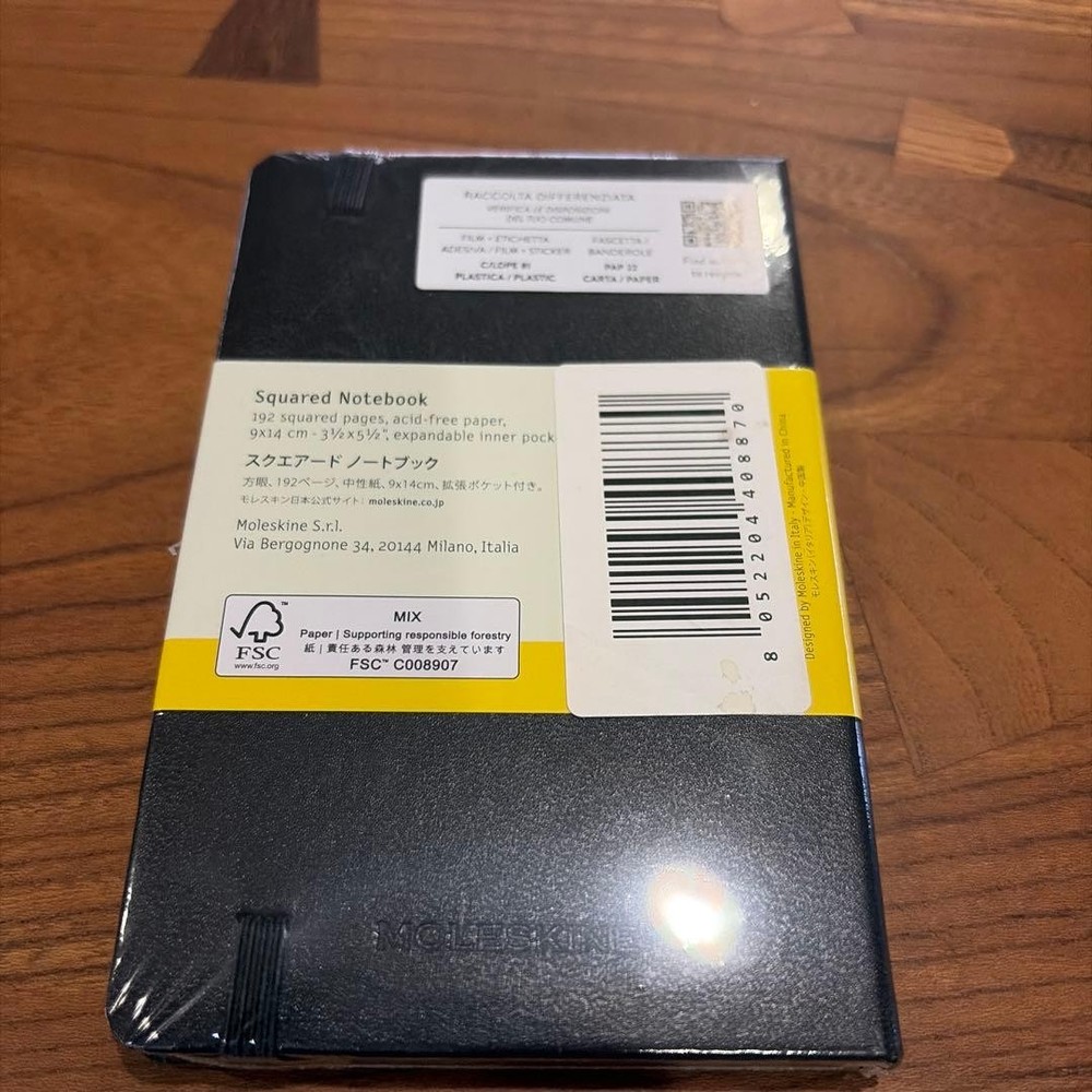 MOLESKINE classic collection square notebook