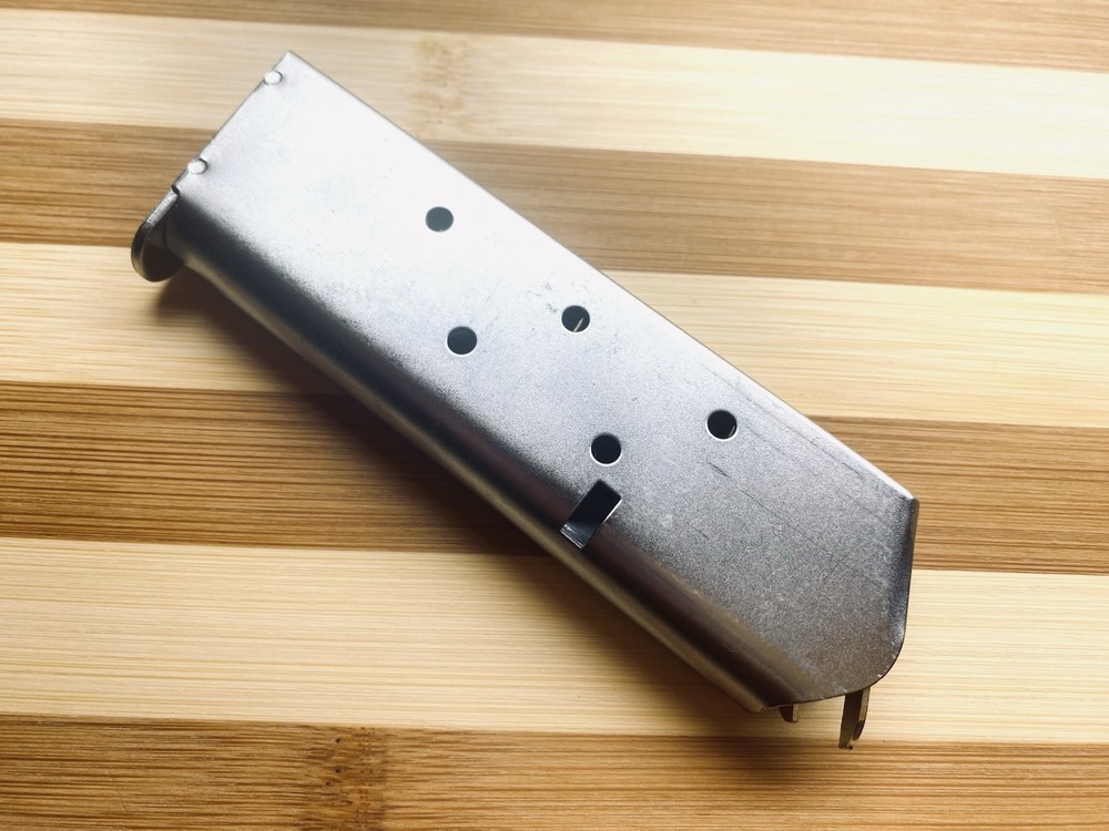 Silver Finished Magazine For Marushin 45 Automatic!