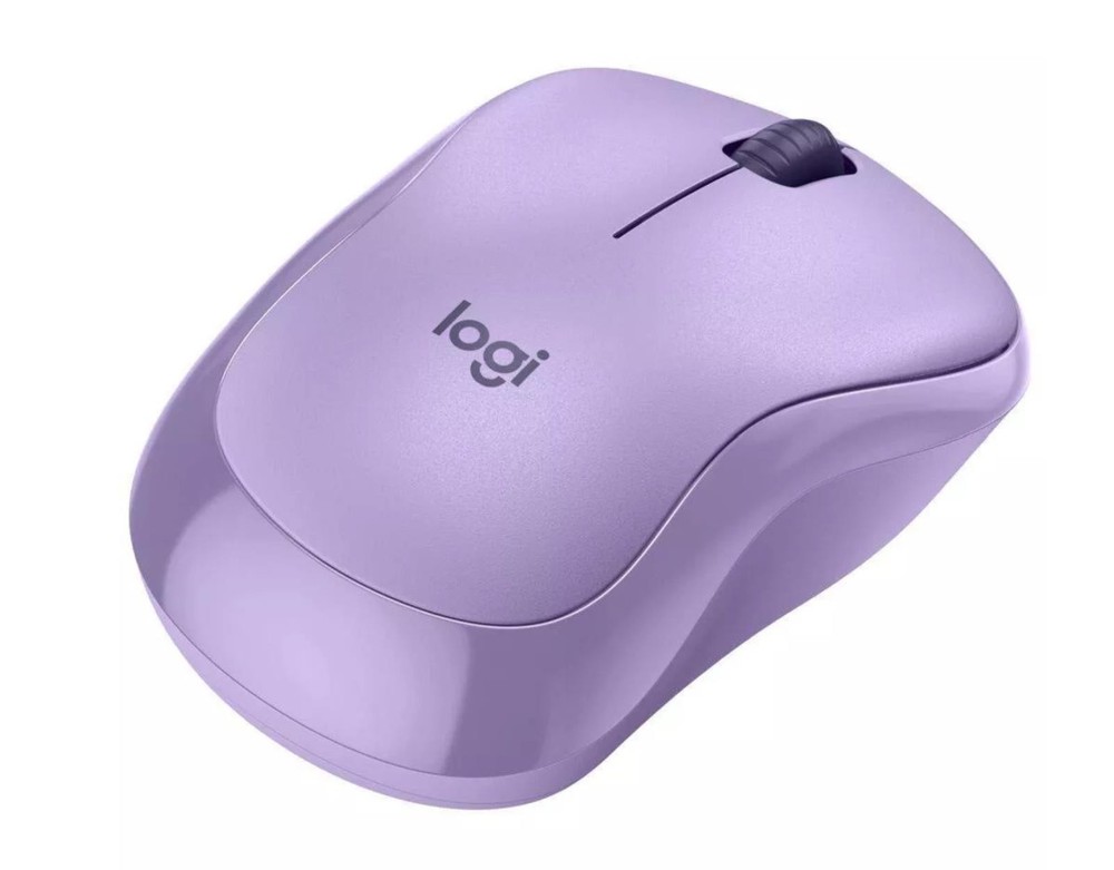 Logitech M240 Silent Bluetooth Compact Mouse for Mac PC - Lavender