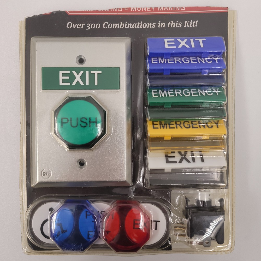 STI Universal Button Kit Over 300 Combinations Time Saving Money Making *READ*