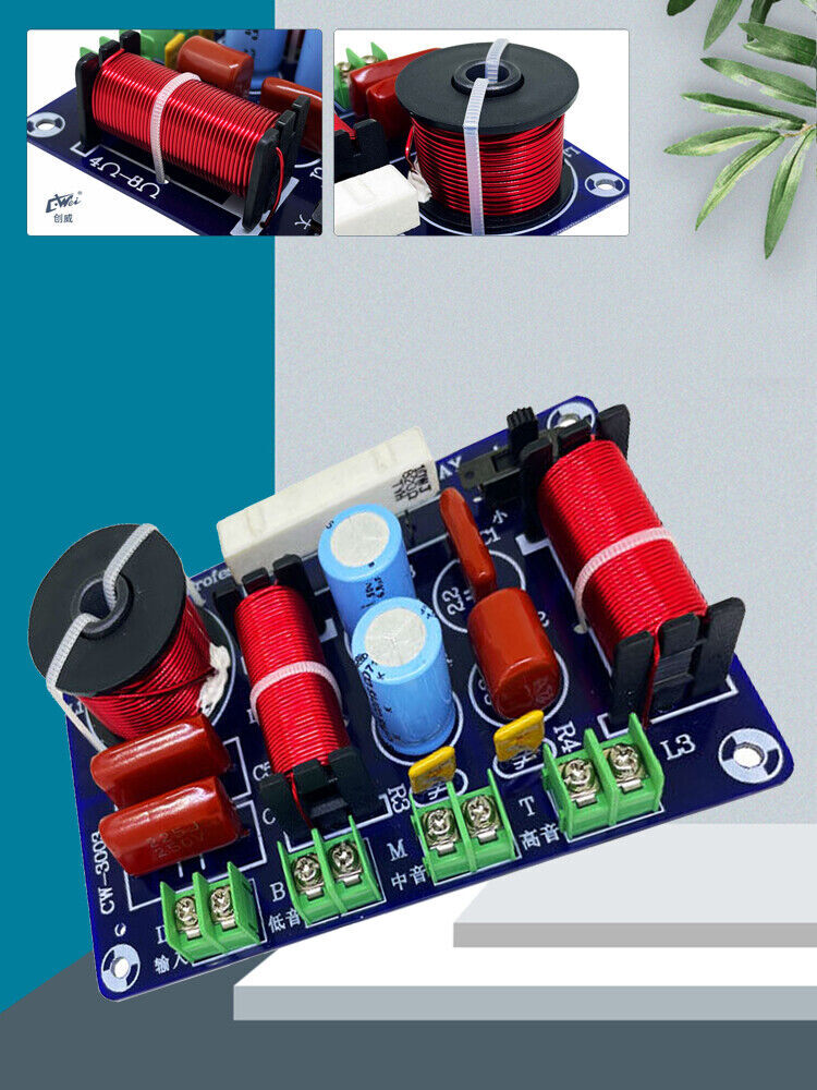 5200Hz-5500Hz Adjustable Speaker Audio CrossoverFilter 2 Way Frequency Divider