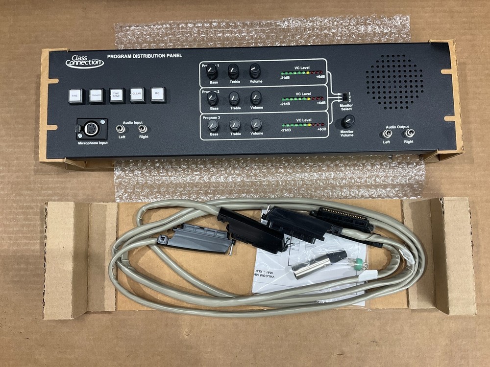 Valcom Program Distribution Panel VEPDP ✅❤️✅❤️✅ New! Open Box!