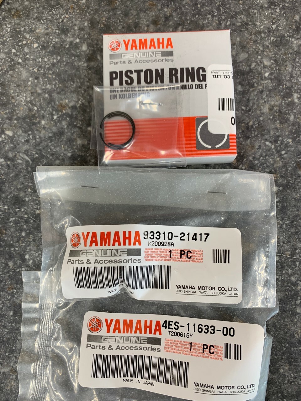 NEW OEM YAMAHA 2019-2023 YZ 85 TOP END KIT W/ CYLINDER