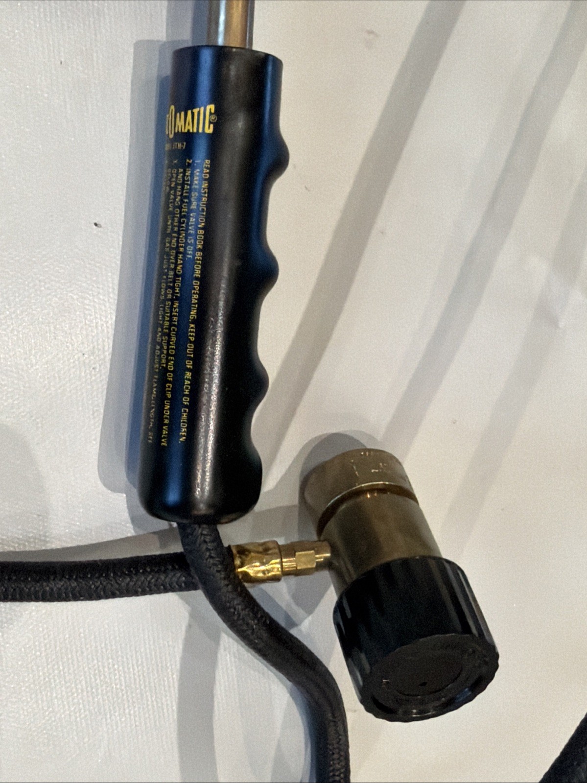 Bernzomatic JTH-7 Propane Torch With Hose Adjustable Flame Heavy Duty Torch Head