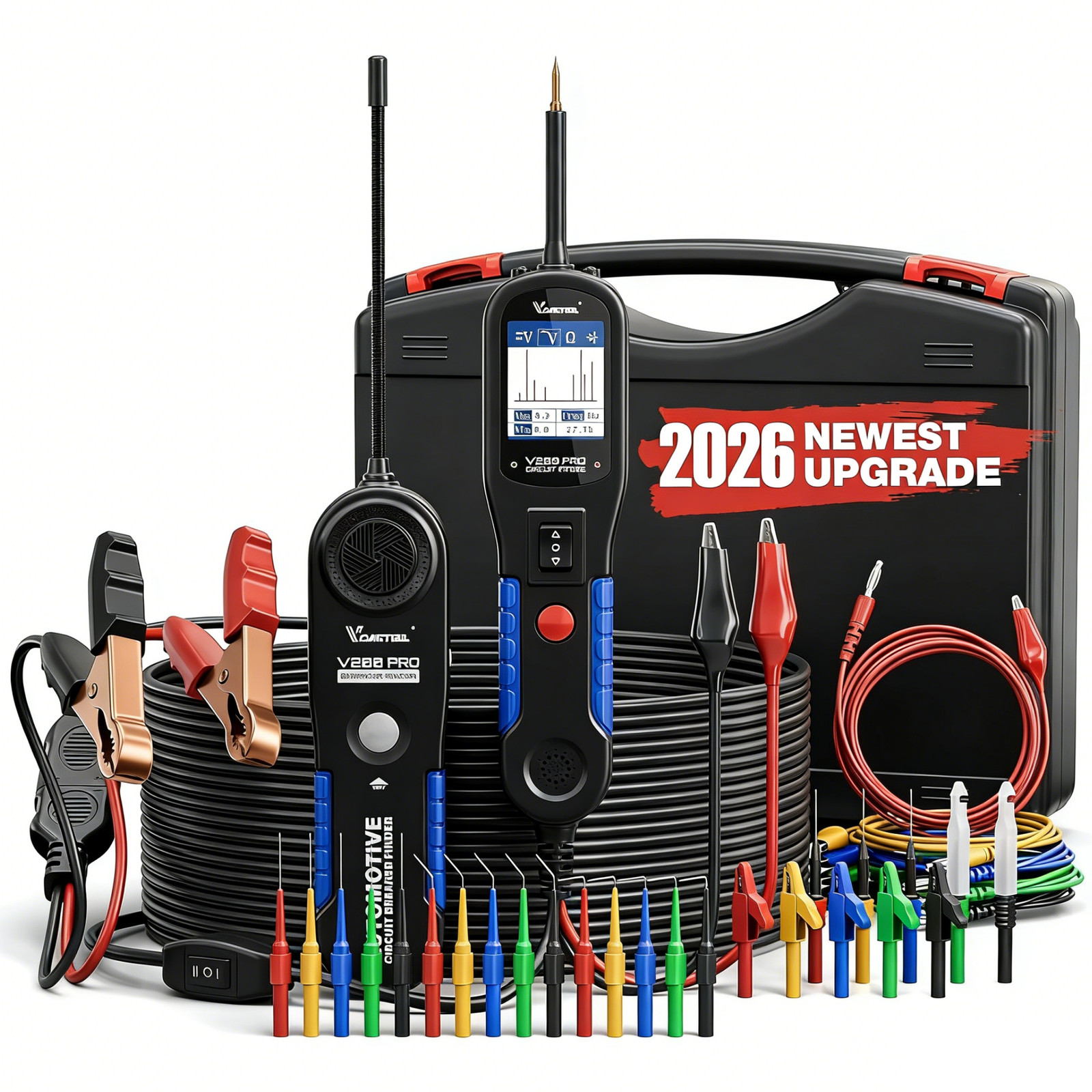 Upgrade V200 Pro Automotive Power Circuit Probe Tester Break Finder with 30 Pin