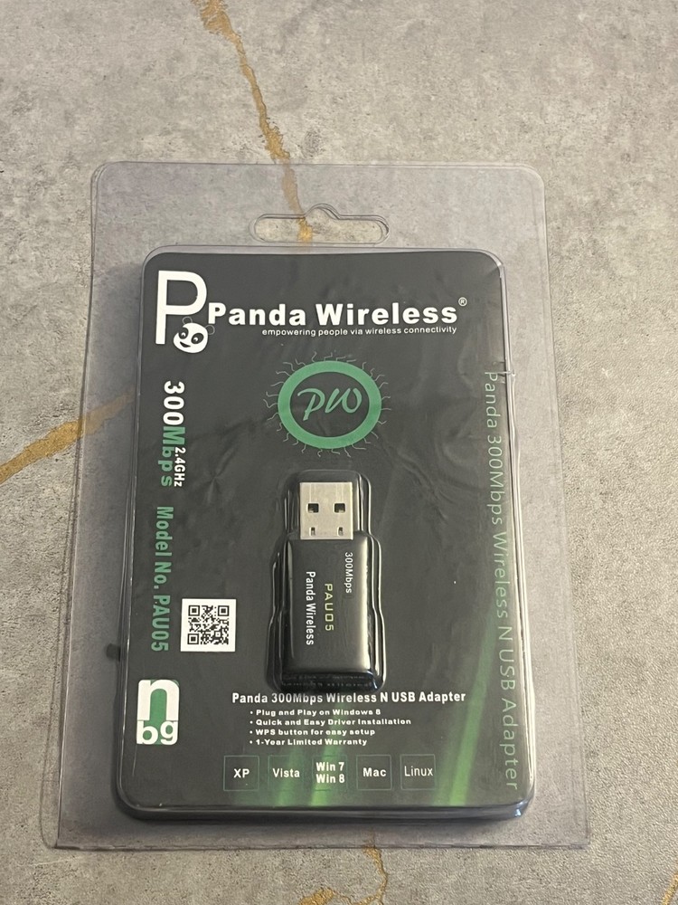 Panda Wireless USB Network Adapter 300Mbps NEW