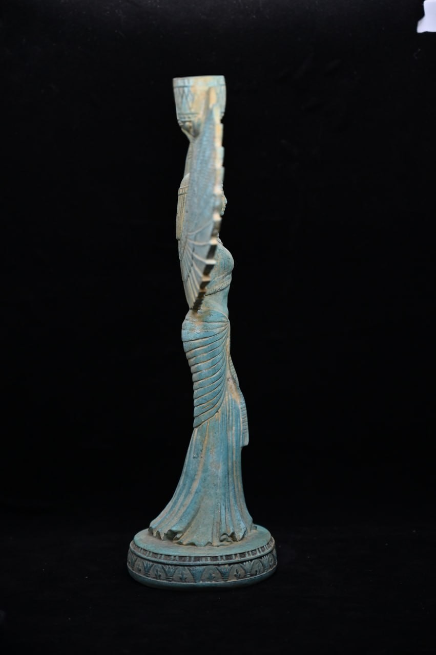 Rare Statue of The Goddess winged Isis Authentic Ancient Egyptian Antiquities BC