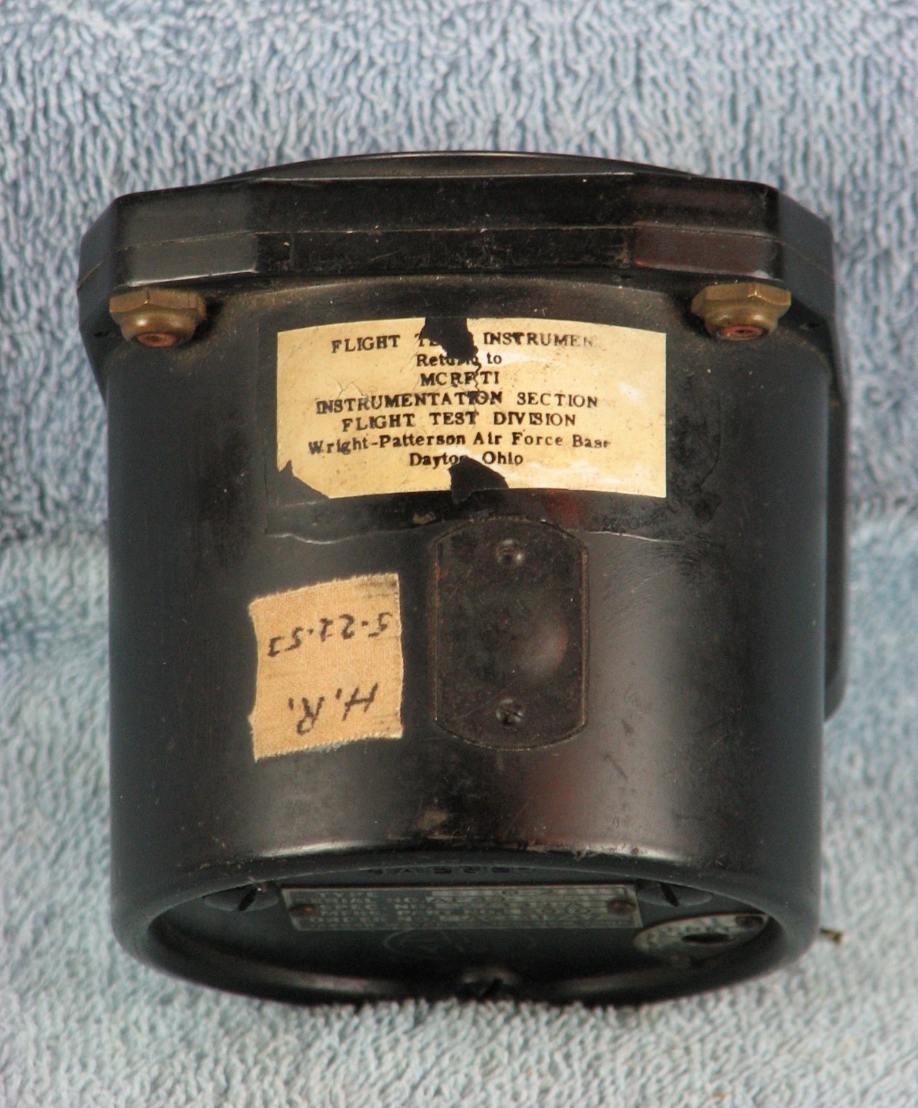 Airship/Blimp/Zeppelin Inclinometer Gauge, WWII and later - From my Collection