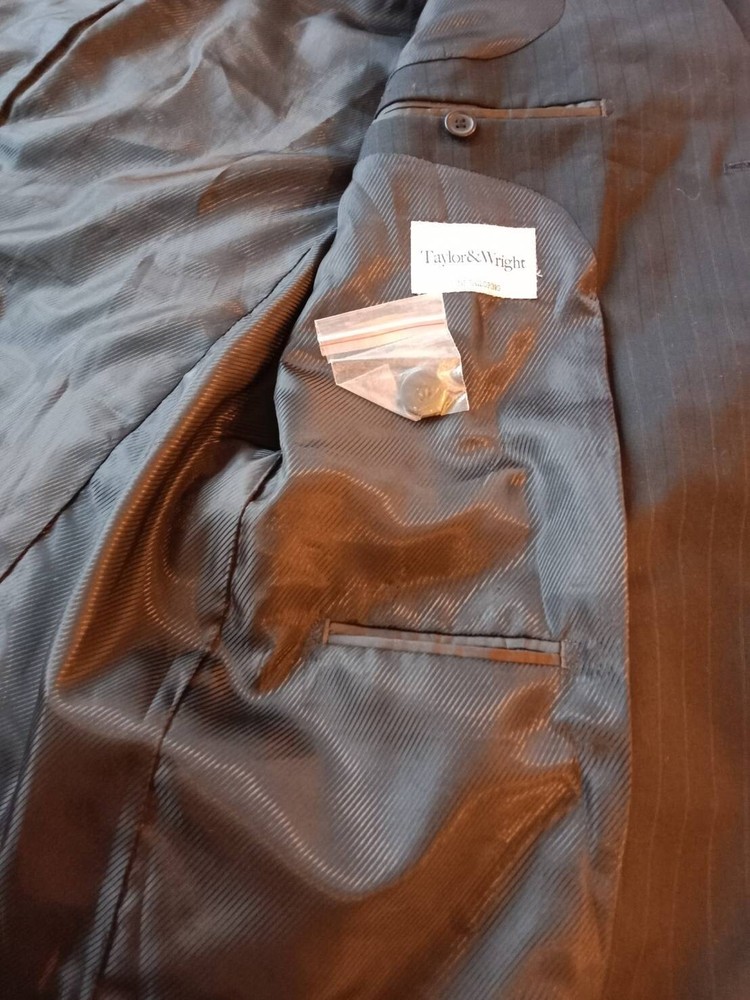 Taylor & Wright Men's Suit Jacket Size L - Fine Tailoring - Good Condition