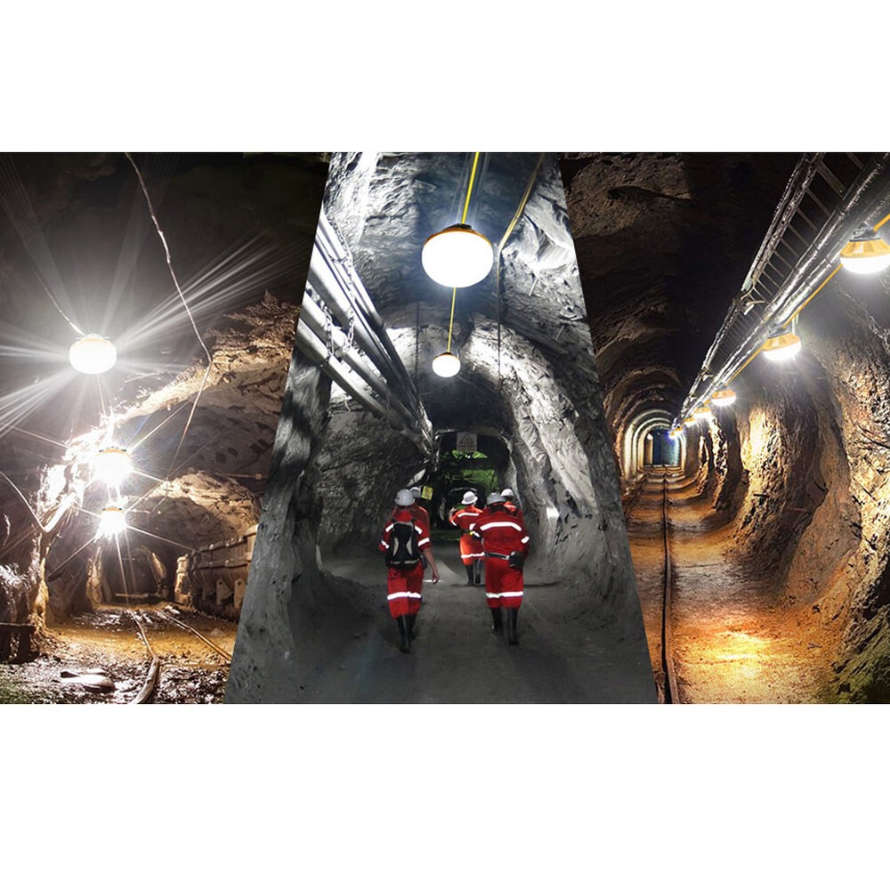 50/100/200FT Construction String Lights LED Industrial Grade LED Work Lights