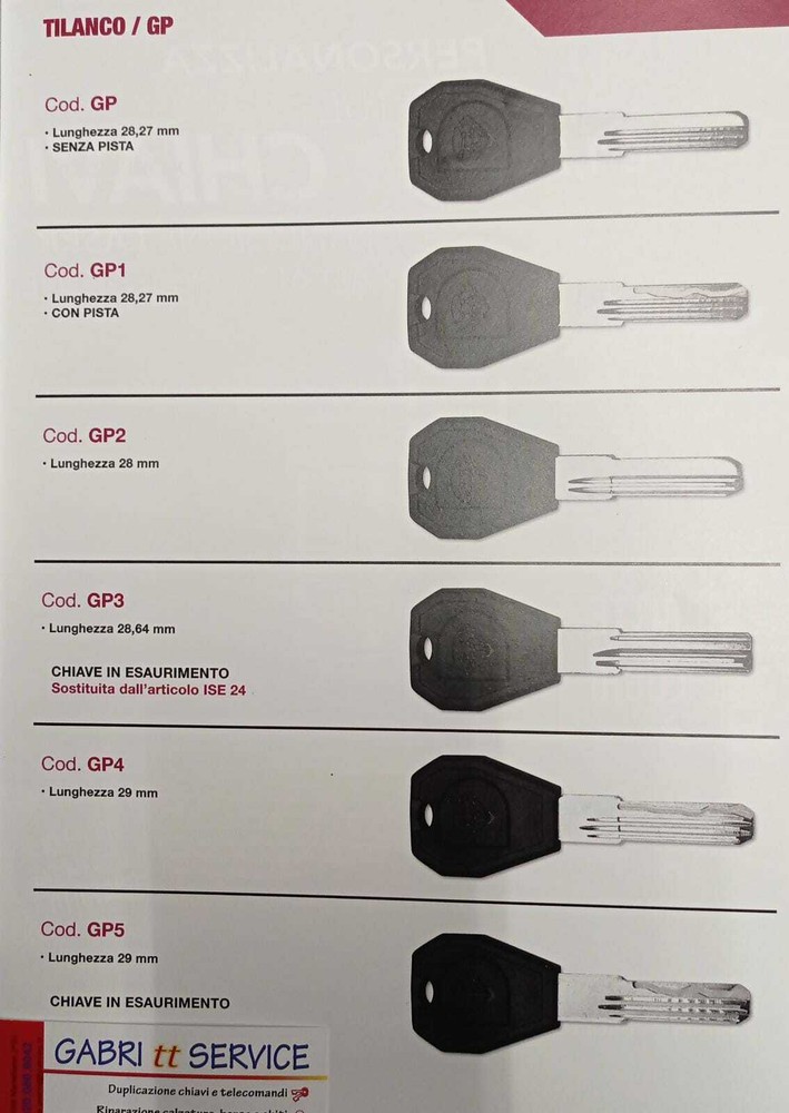 TILANCO Diamond Bunker READY WORKED DUPLICATE KEY Spring Group