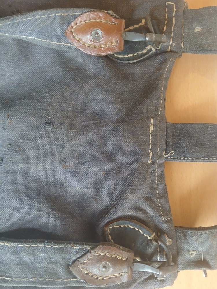 Original german ww2 luftwaffe m31 bread bag - brotbeutel with strap