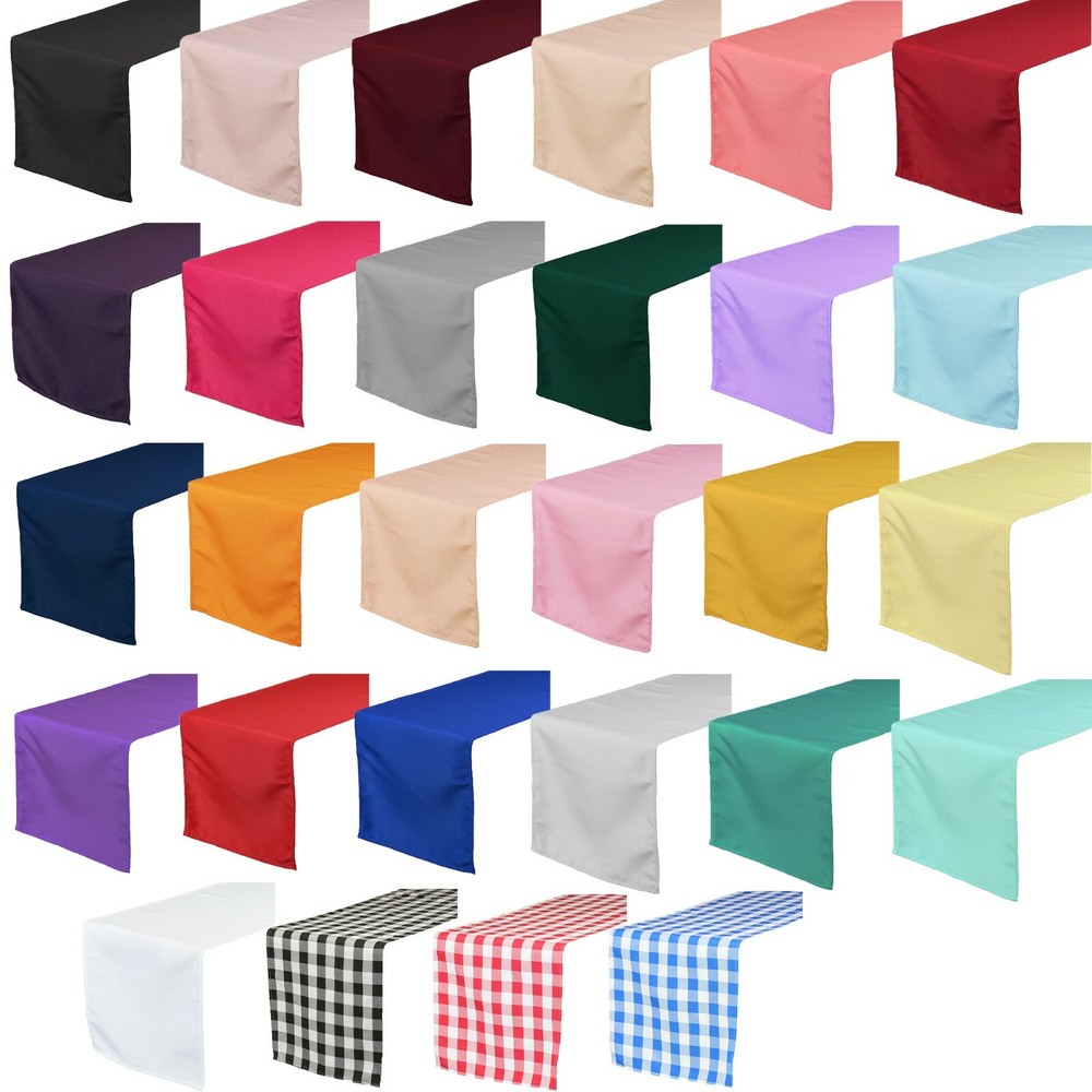 High Quality Premium Polyester Cloth Table Runners 14" x 108"