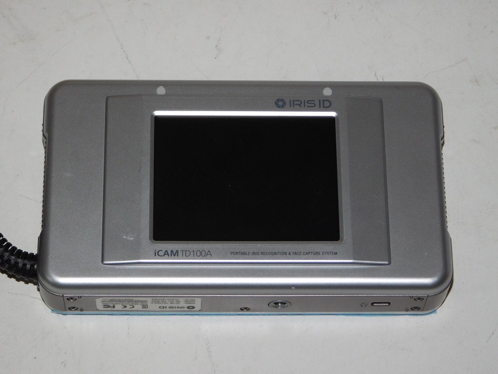 New IRIS ID iCAM TD100A-C Portable Biometric Eye Face Recognition Camera System