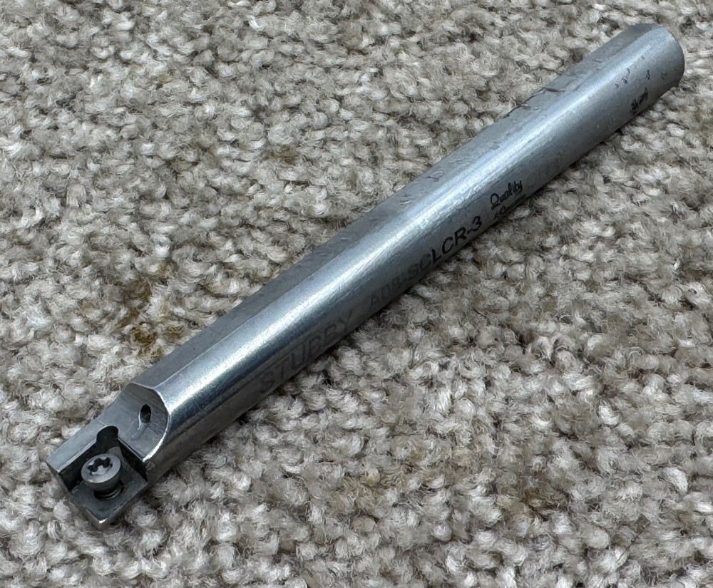 NTM 1/2" INDEXALBE BORING BAR - A08-SCLCR-3