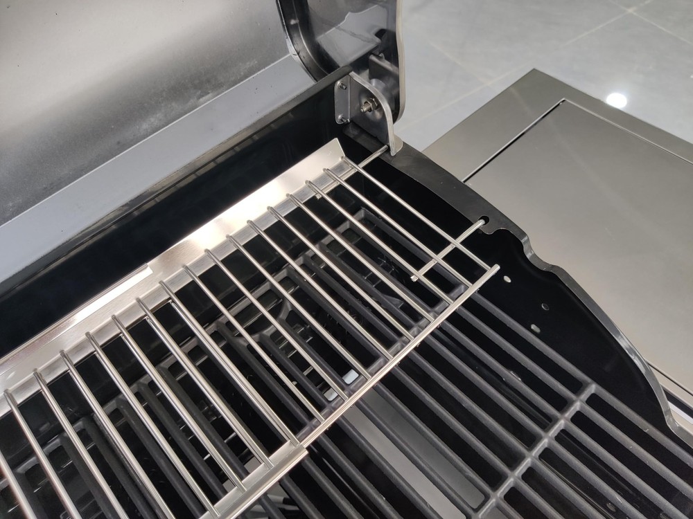 Universal Grill Warming Rack 20.6''- 32.08'', Adjustable Warming Rack for Nex...