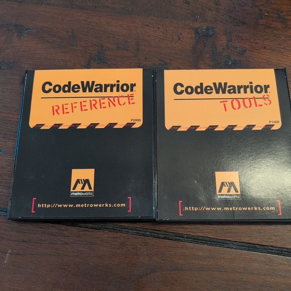RARE - CODE WARRIOR TOol/Reference D11131 ACADEMIC EDITION FOR WIN 95/NT MacOS