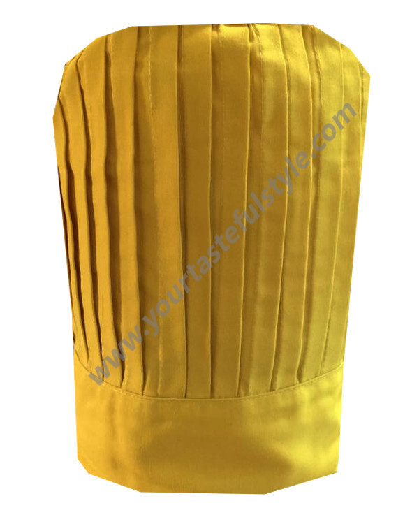 Popular Chef Tall Hat Yellow Chef Hat New with Free Shipping