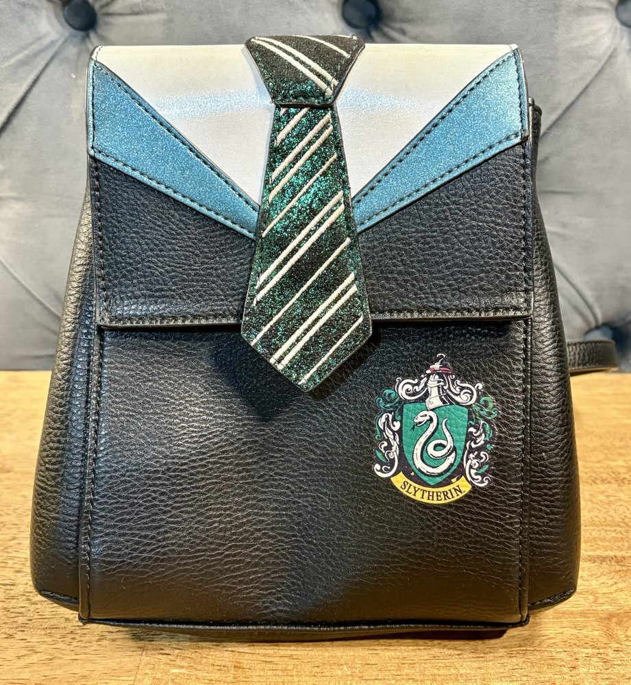 Harry Potter Slytherin Uniform Mini Backpack Danielle Nicole Universal Studios