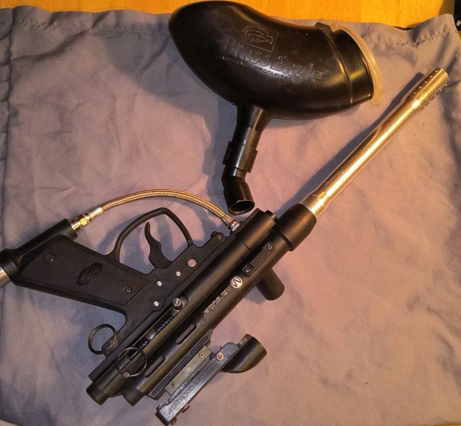 two paintball guns-Marauder