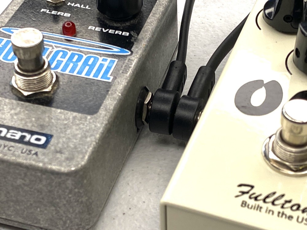 Kurrent Electric Flat Low Profile C Shape Guitar Effects Pedal Patch Cables