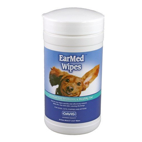Davis EarMed Wipes, 40 Wipes