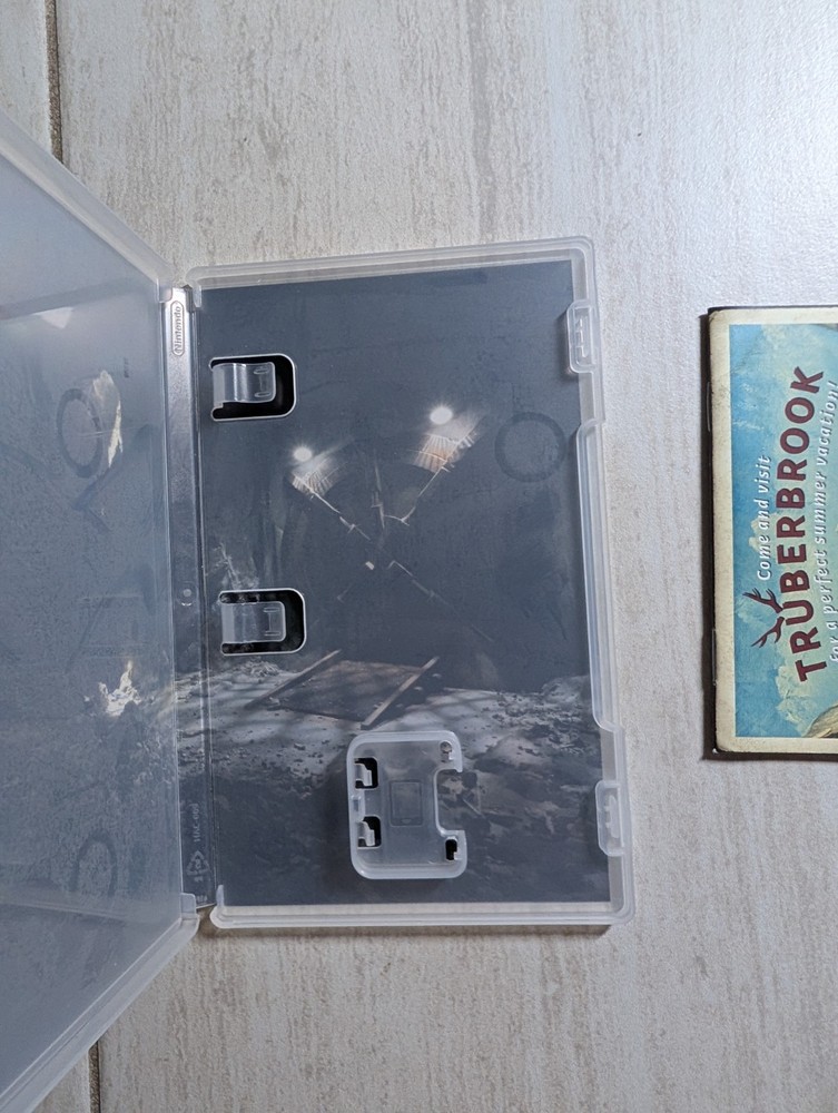 NO GAME Truberbrook Nintendo Switch Case Manual