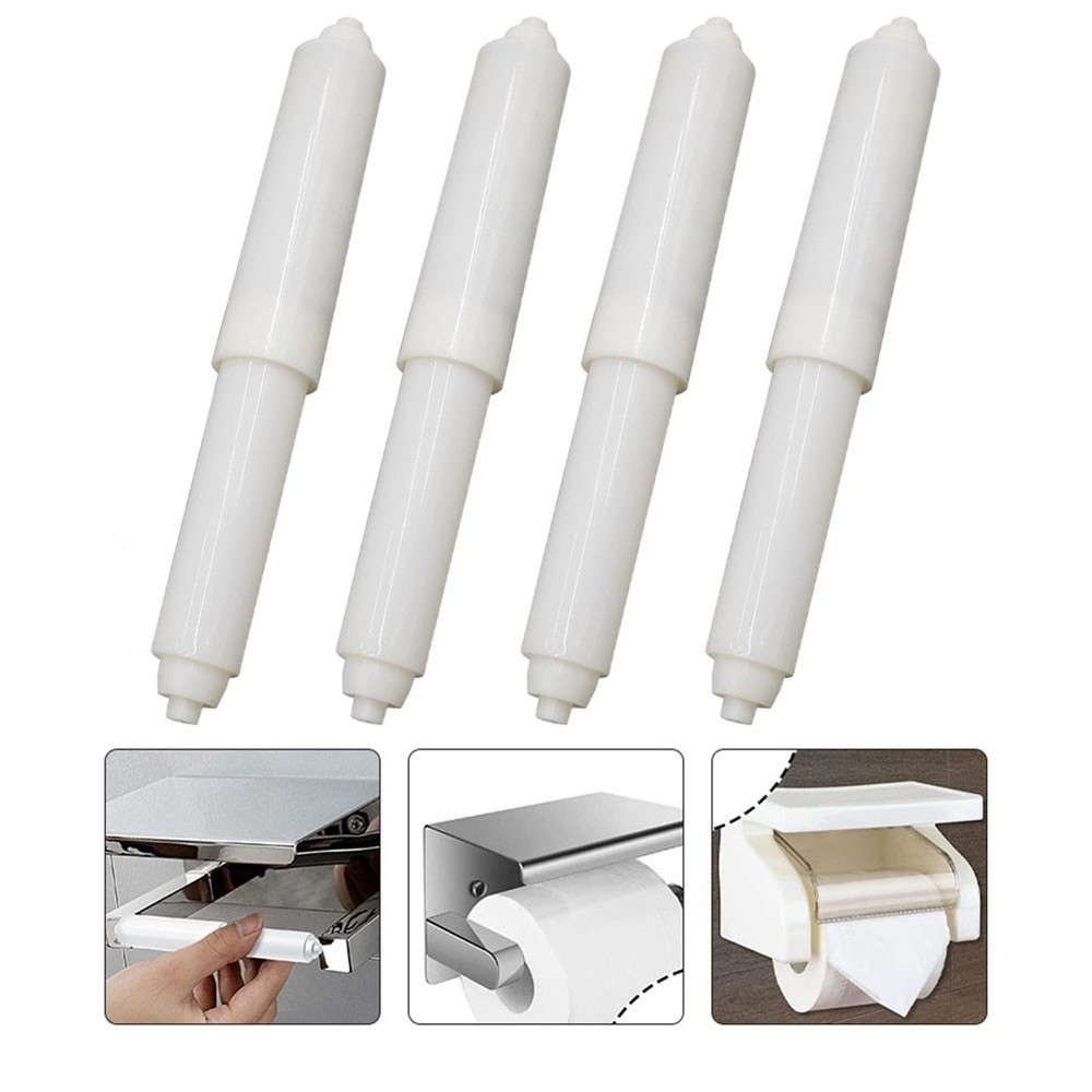 4PCS Roll Core Holder for Stylish Bathroom Organization and Convenience