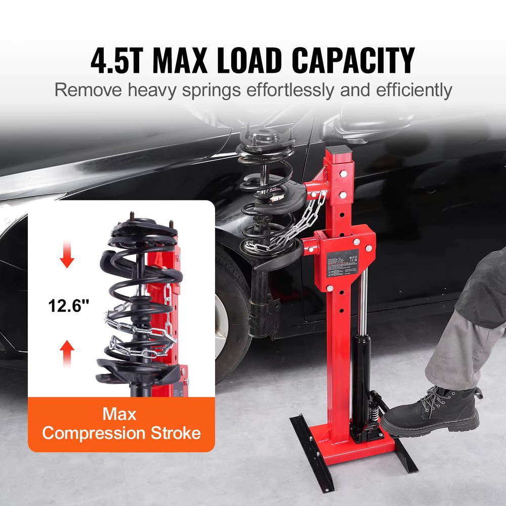 Hydraulic Strut Spring Compressor 4.5 Ton 9920LBS Auto Coil Tool Jack