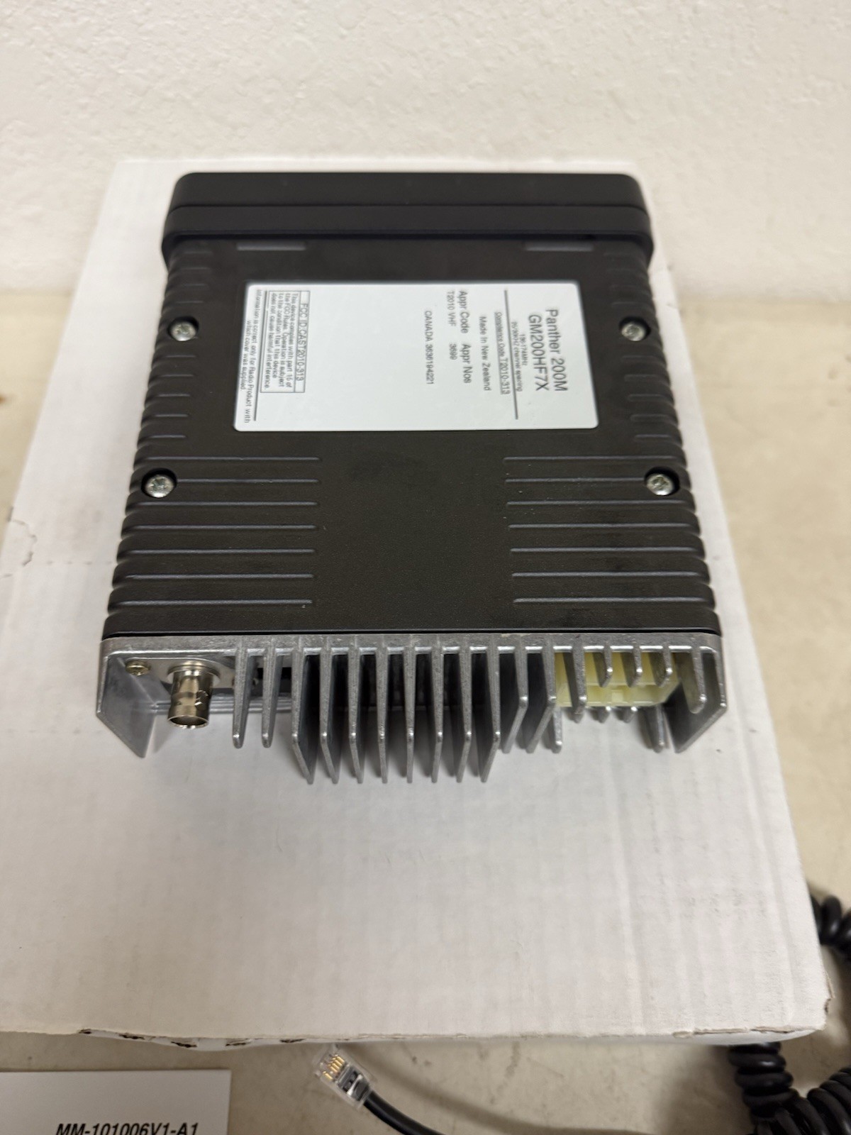 Tait ComNet Ericsson Panther 200M 136-170 MHz NOS 25 Watt Mobile w/ Microphone