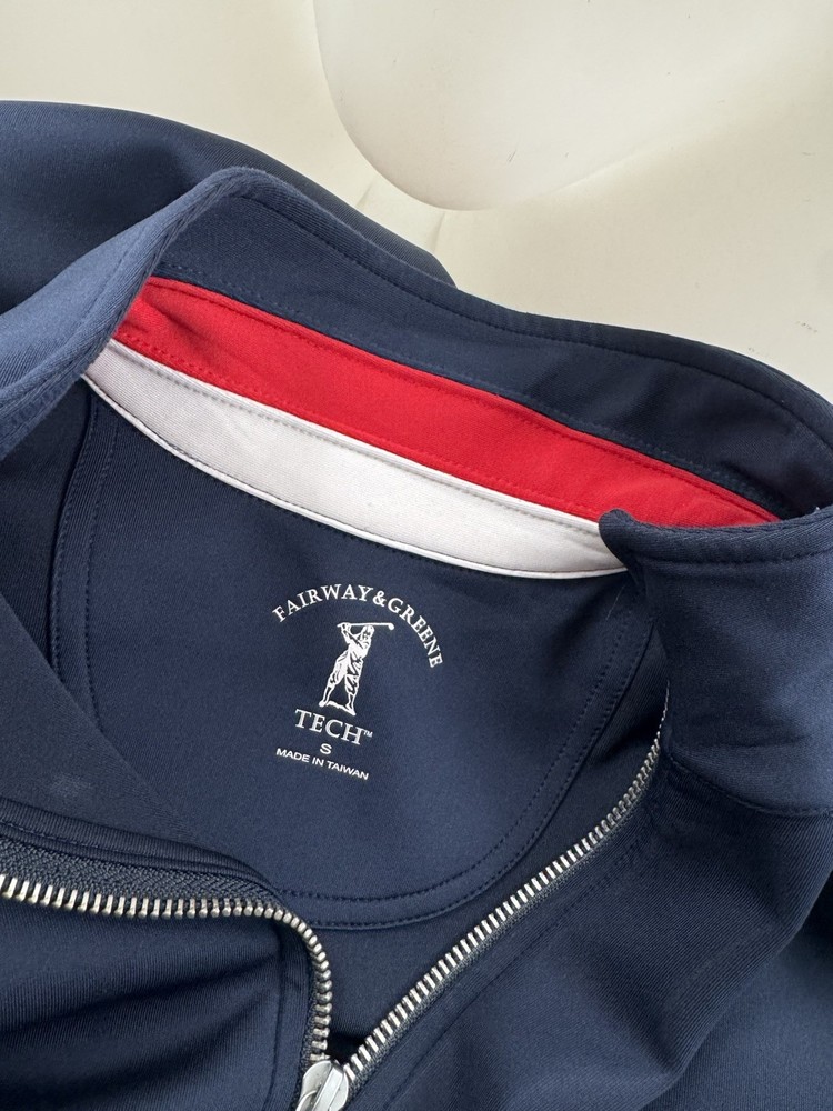 FAIRWAY & GREENE TECH / SPYGLASS HILL - S Performance Pullover Jacket EXCELLENT