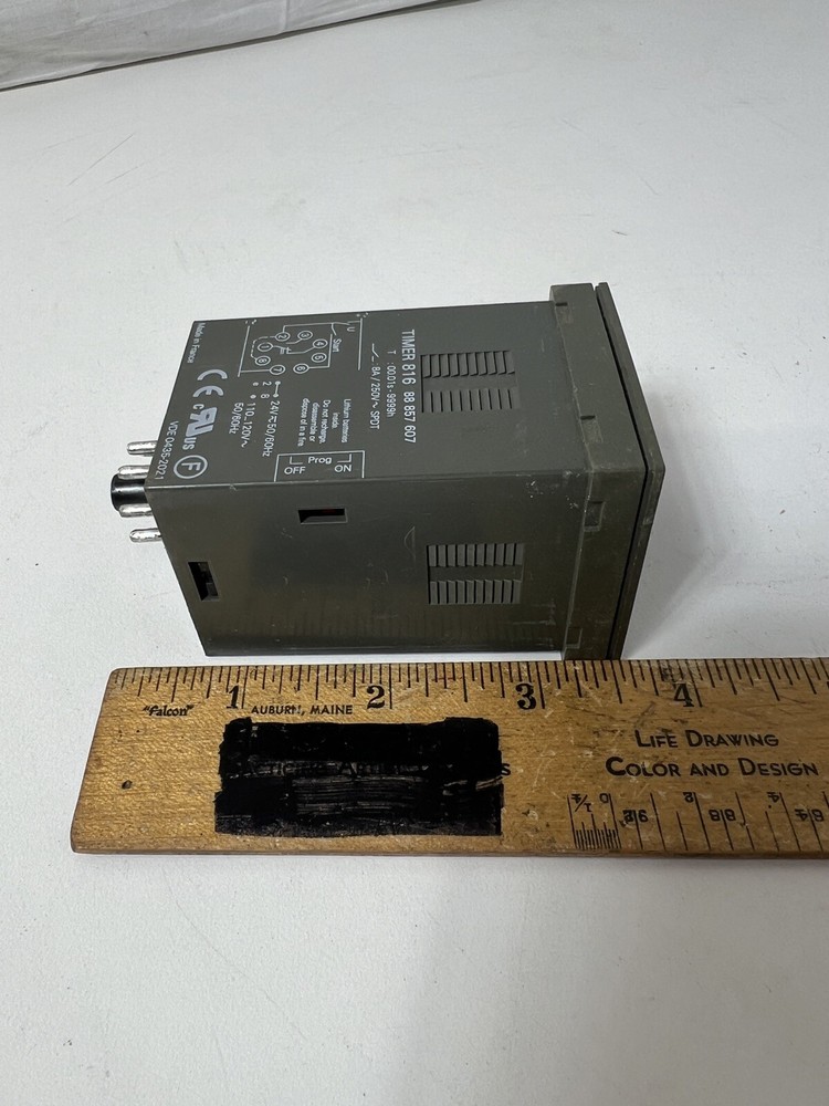 Crouzet / Syrelec TIMER 816 Time Relay 88 857 607 Untested