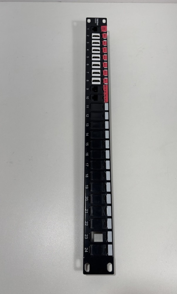 TRENDnet TC-P24C6 24-Port Cat 6 Rack Mount Patch Panel