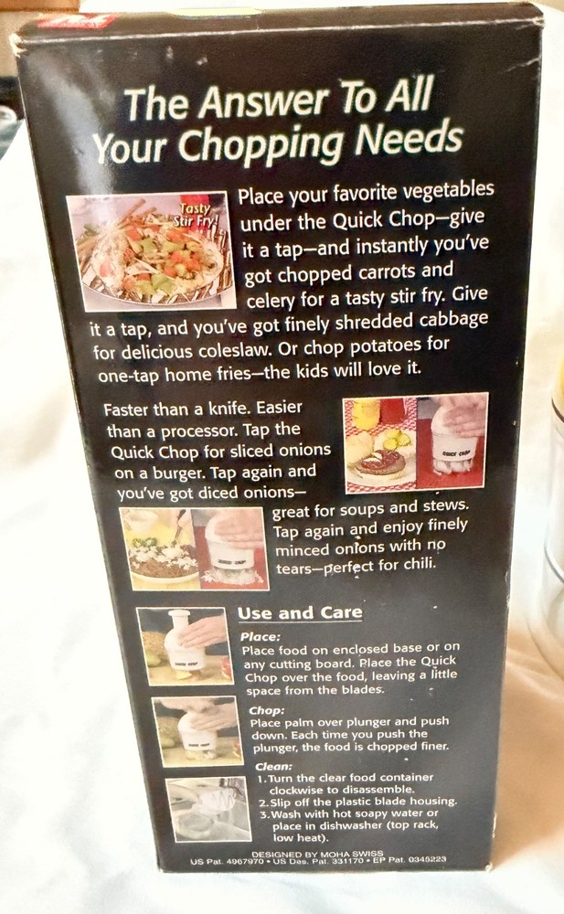 Quick Chop Chef's Kitchen Mate 2003