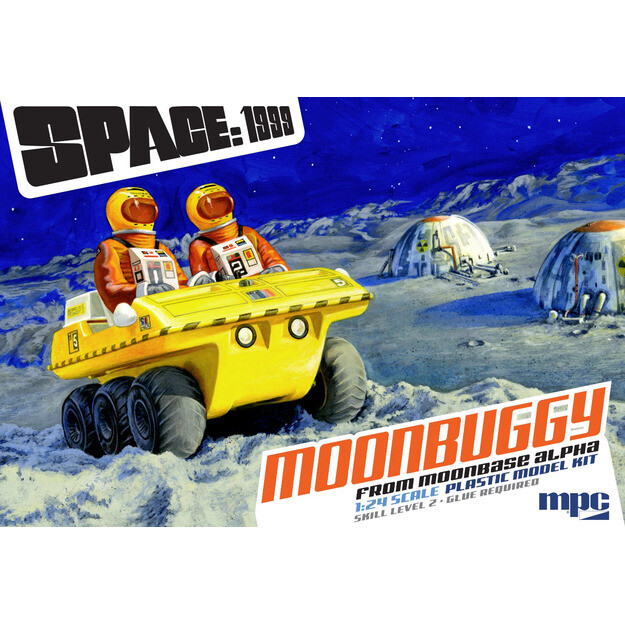 MPC 984 SPACE:1999 Moonbuggy/AMPHicat 1:24 Scale Model Kit